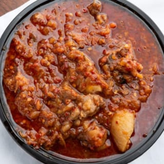 Ofada Rice Combo