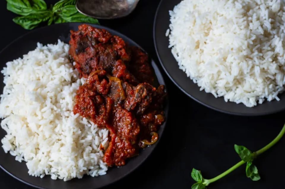 White Rice Combo.